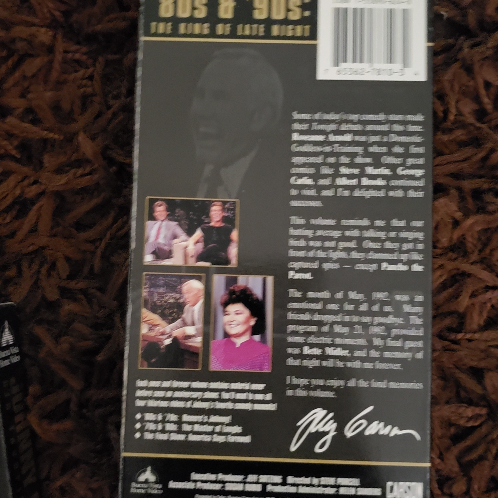 Johnny Carson VHS Collection - Picture 9 of 9